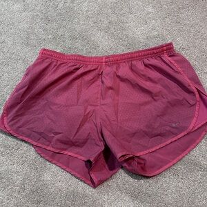 Pink Nike shorts